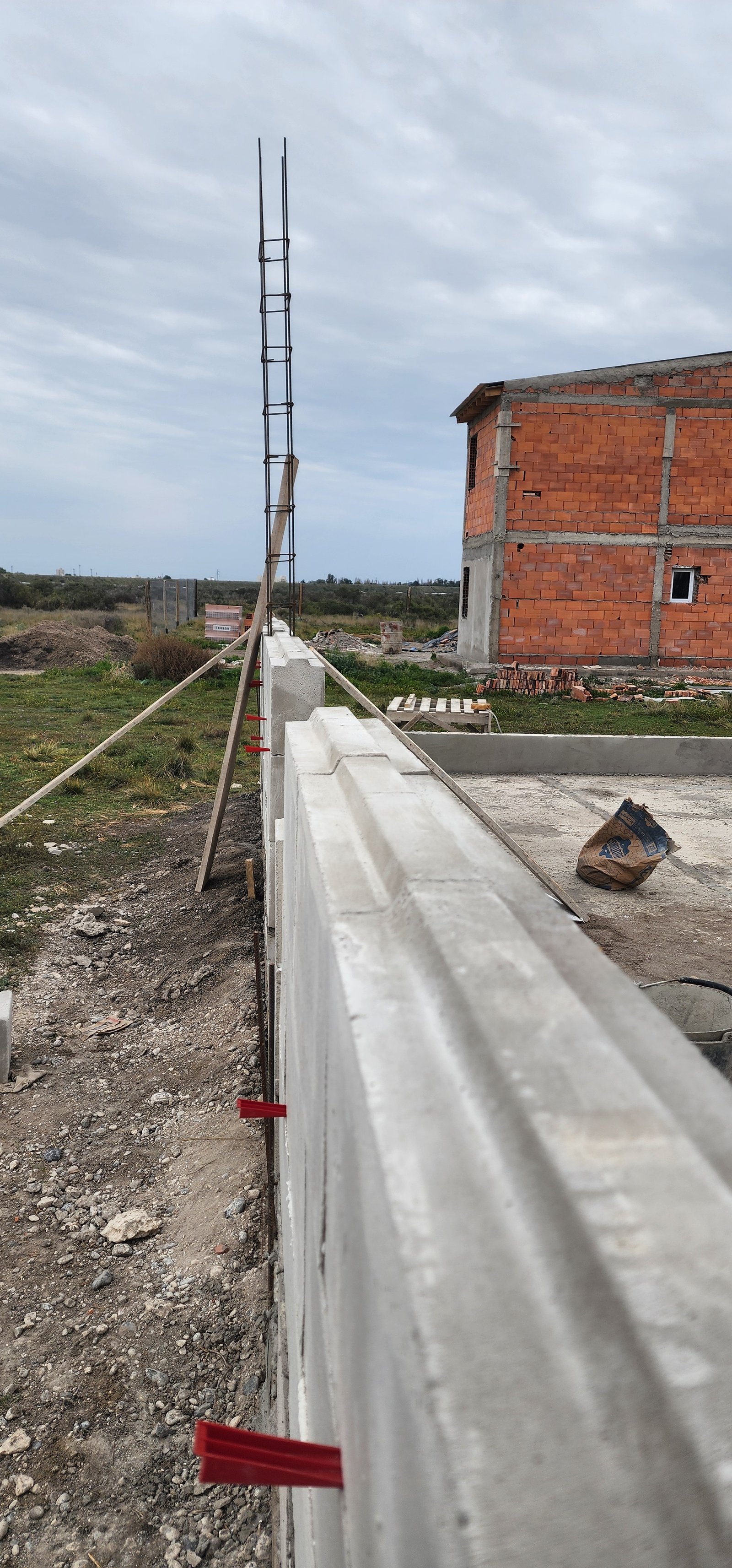 Vivienda ARQUIBLOCK en construcción